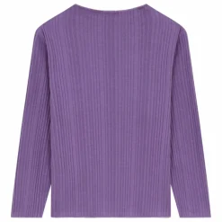T-shirt Manches Longue coton bio | Violet