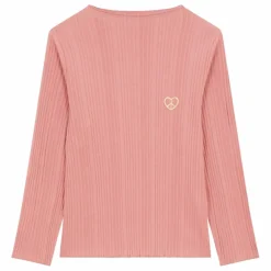 T-shirt Manches Longue coton bio | Blush