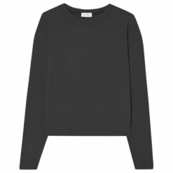 T-shirt Manches Longues Col Bateau Ypawood | Carbone