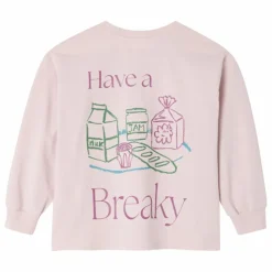 T-shirt Manches Longues Fizvalley Have A Breaky | Rose