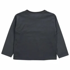 T-shirt Manches Longues Oscar Coton Bio | Noir