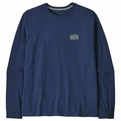 T-shirt Manches Longues Strataspire Responsibili Fibres Recyclées | Bleu