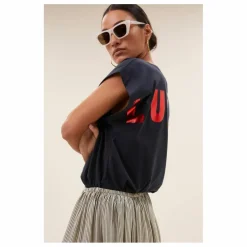 T-shirt Manson Lucky Coton Bio | Bleu nuit