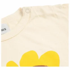 T-Shirt Marguerite Coton Bio | Jaune pâle