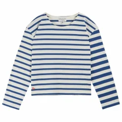T-shirt Marinière Coton Bio | Ecru