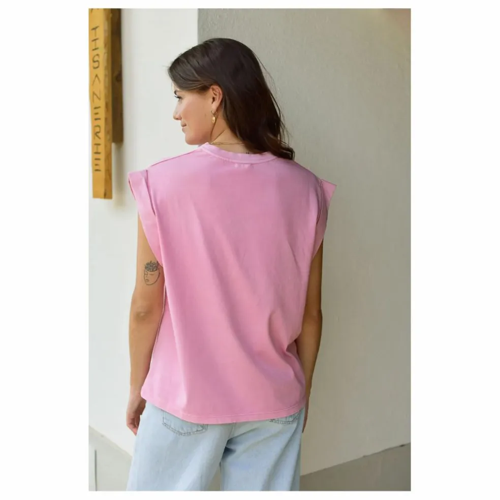 T-shirt Max Coton Bio - Collection Femme | Rose