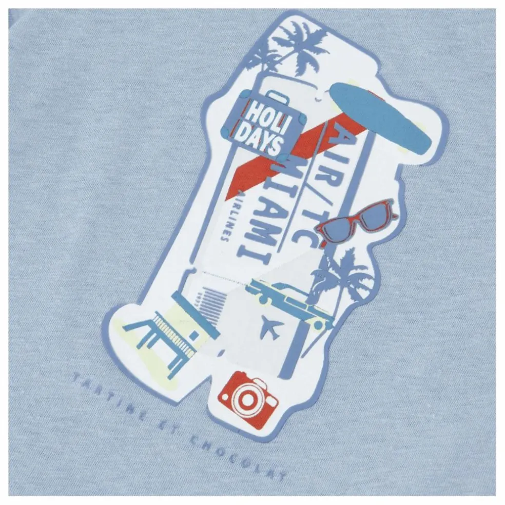 T-shirt Miami | Bleu Clair