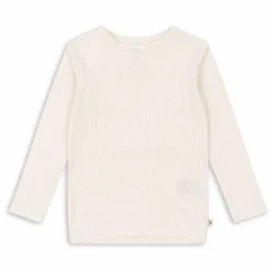 T-shirt Minnie Pointelle Coton Bio | Ecru