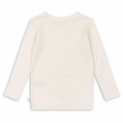T-shirt Minnie Pointelle Coton Bio | Ecru