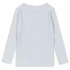 T-shirt Minnie Pointelle Coton Bio | Bleu pâle