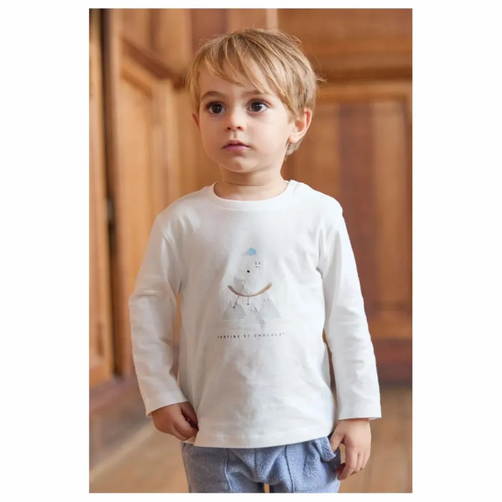 T-shirt Montagne | Blanc