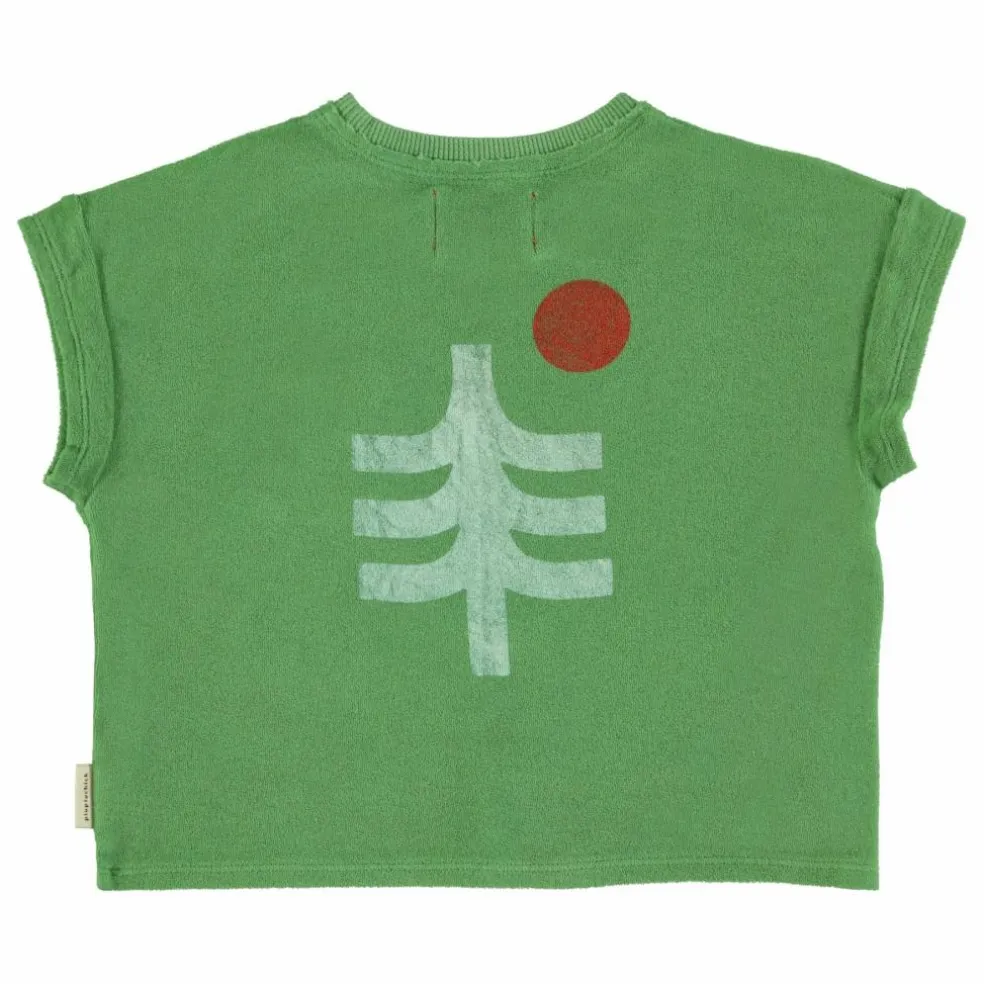 T-shirt Mountain Lake | Vert