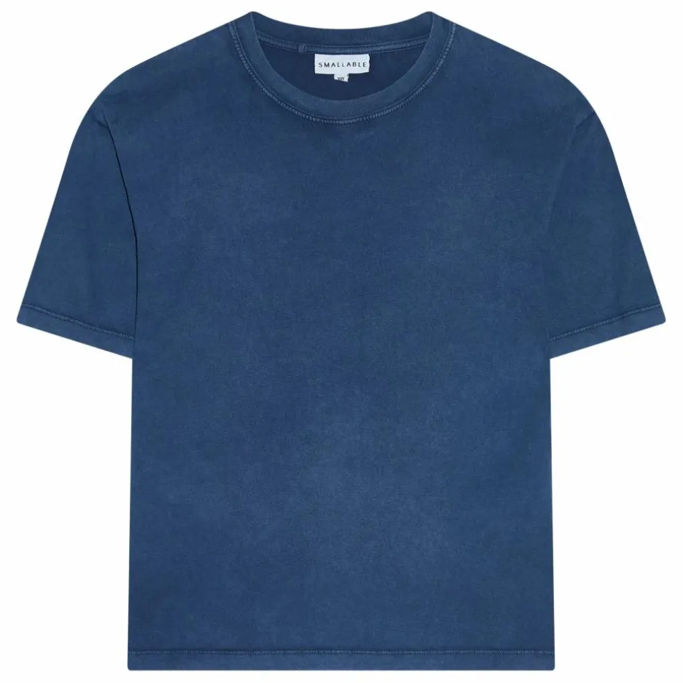 T-shirt Nils Coton Bio | Bleu marine
