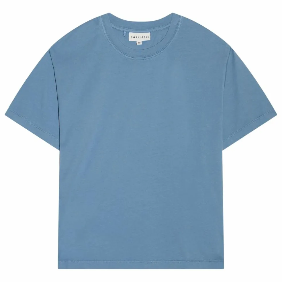 T-shirt Nils Coton Bio | Bleu