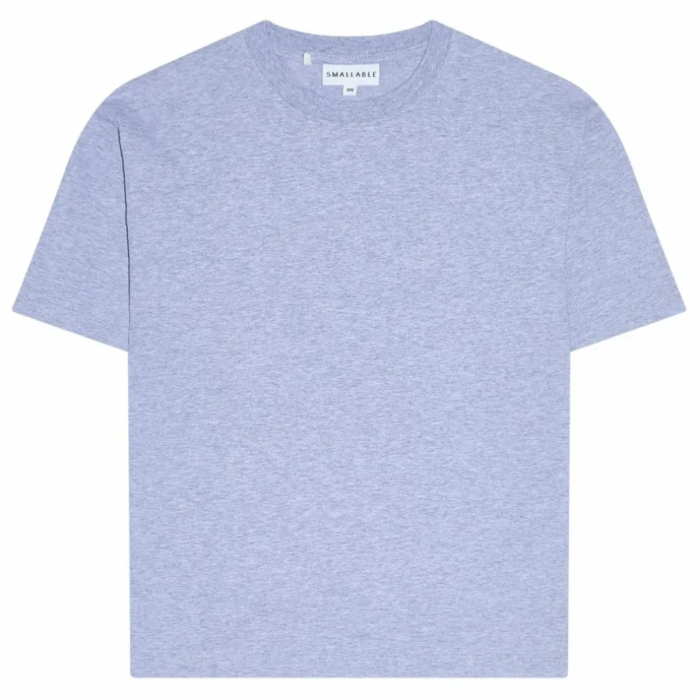 T-shirt Nils Coton Bio | Gris chiné