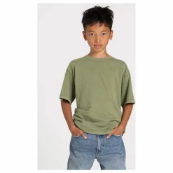 T-shirt Nils Coton Bio | Vert kaki clair