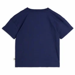 T-Shirt Nœud Coton Bio | Bleu marine