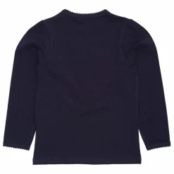 T-shirt Nœud Coton Bio | Bleu marine