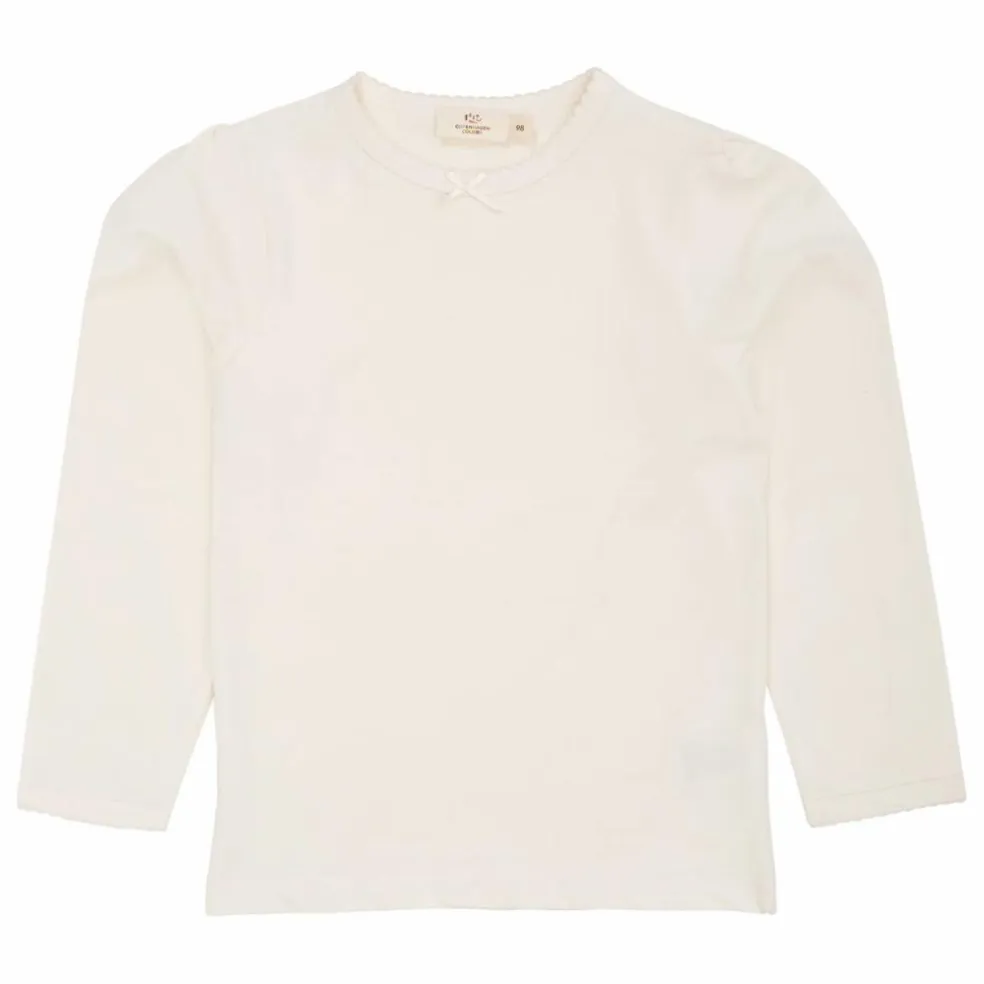 T-shirt Nœud Coton Bio | Crème