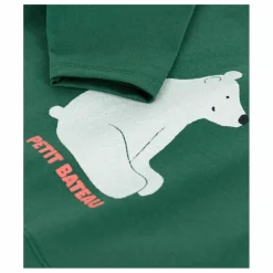 T-shirt Ours Coton Bio | Vert sapin