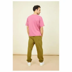 T-Shirt Oversize Homme Coton Bio | Vieux Rose