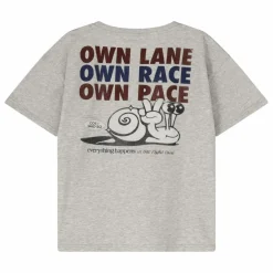 T-shirt Own Lane Coton Bio | Gris chiné