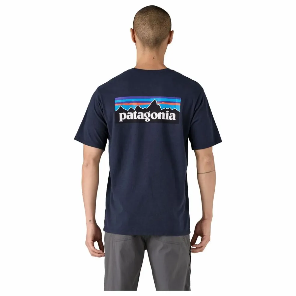 T-shirt P-6 Logo Responsibili Fibres Recyclées | Bleu