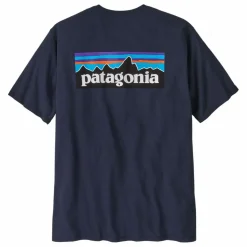 T-shirt P-6 Logo Responsibili Fibres Recyclées | Bleu