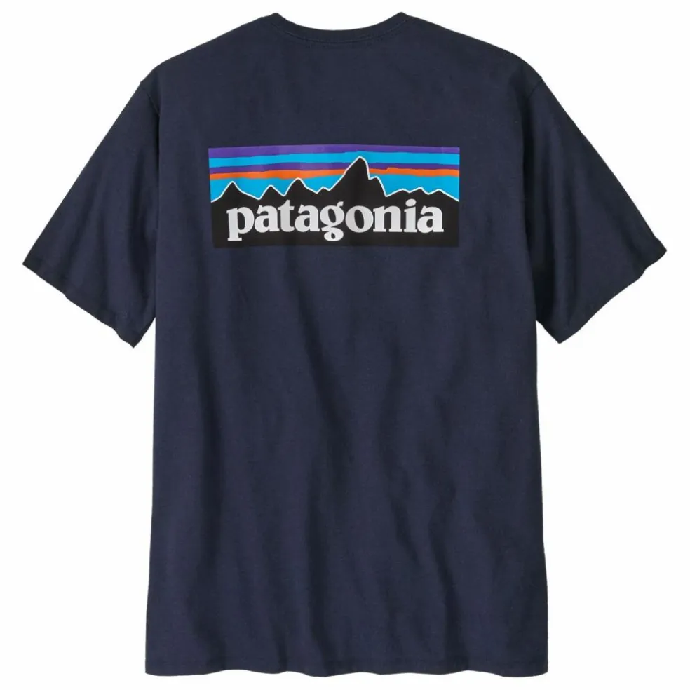 T-shirt P-6 Logo Responsibili Fibres Recyclées | Bleu
