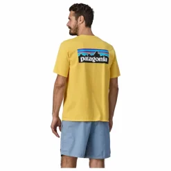 T-shirt P-6 Logo Responsibili Fibres Recyclées | Jaune