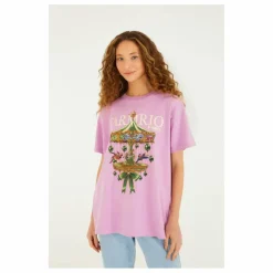 T-shirt Paris Carousel | Lilas