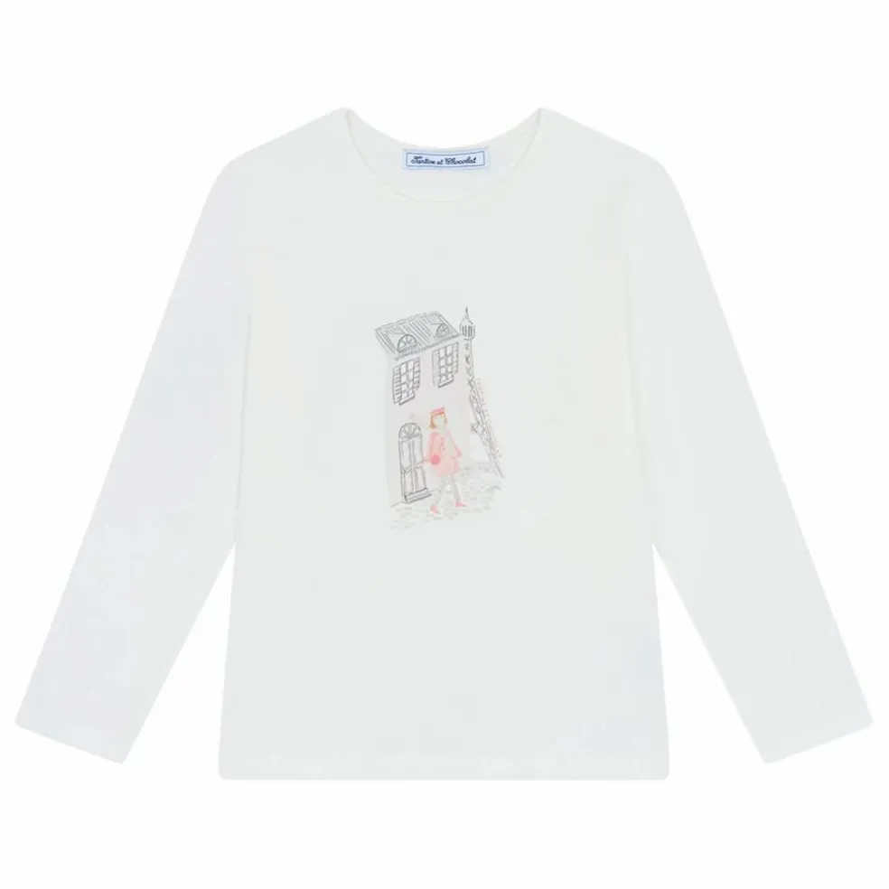 T-shirt Parisienne | Blanc