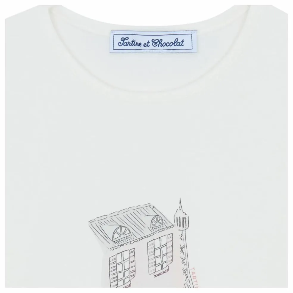 T-shirt Parisienne | Blanc