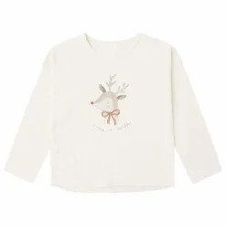 T-shirt Peace On Earth | Ecru