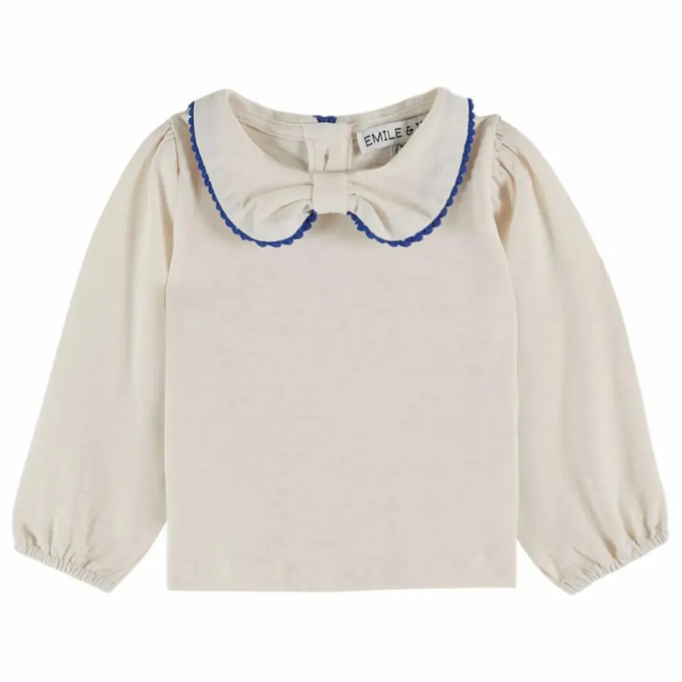 T-shirt Picote Coton Bio | Crème