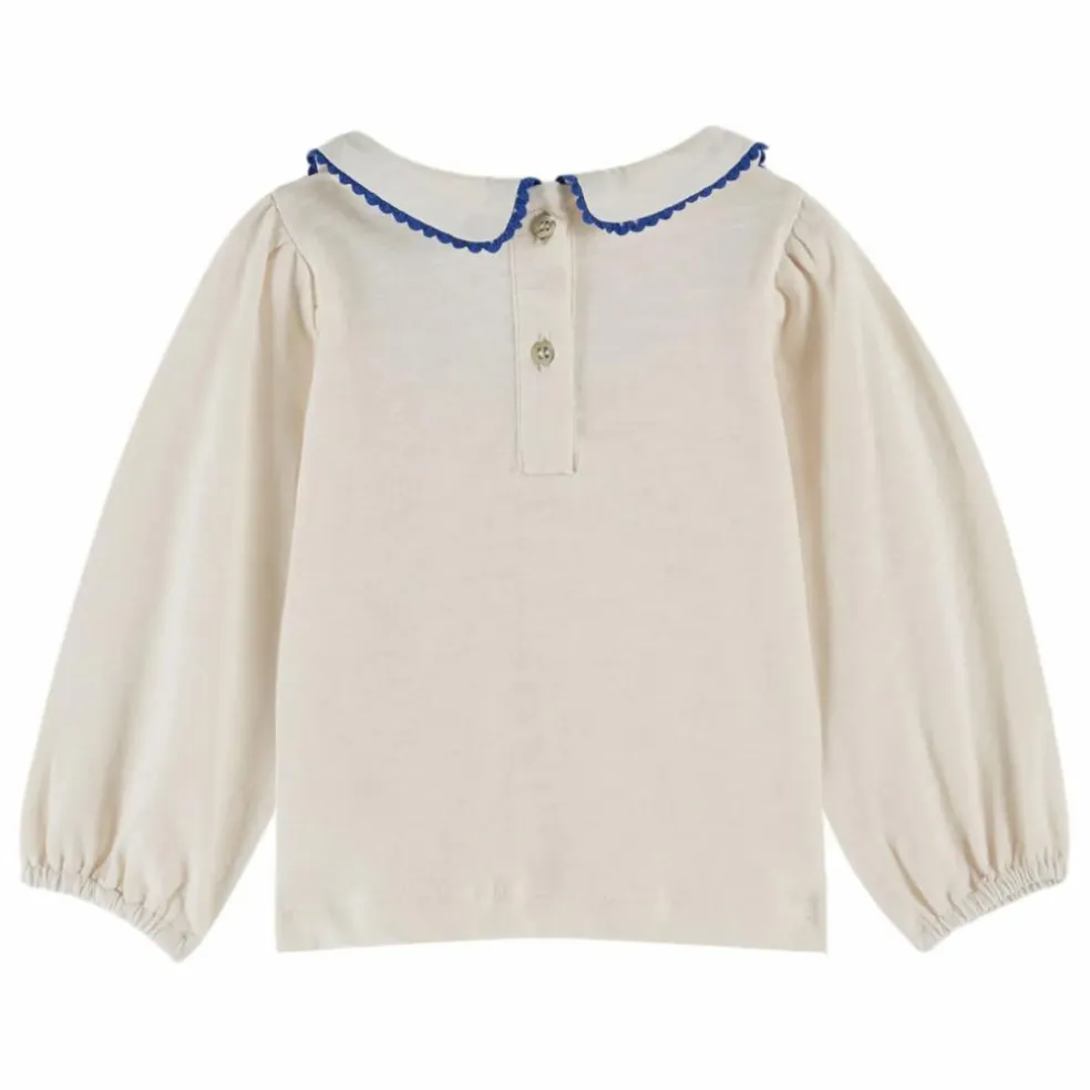 T-shirt Picote Coton Bio | Crème
