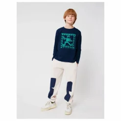 T-shirt Pinceau Coton Bio | Bleu nuit