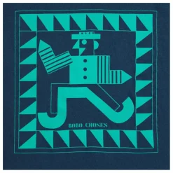 T-shirt Pinceau Coton Bio | Bleu nuit