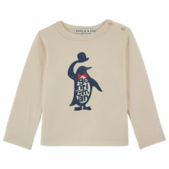 T-shirt Pingouin | Ecru