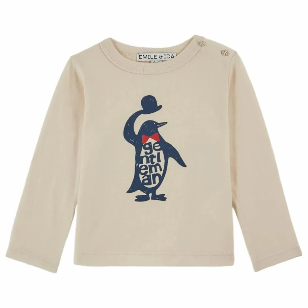 T-shirt Pingouin | Ecru