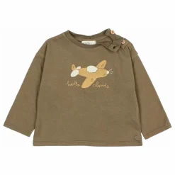 T-shirt Plane Coton Bio | Vert kaki