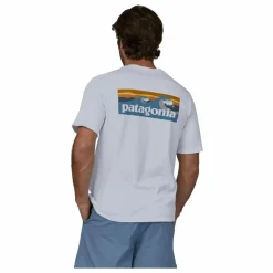 T-shirt Poche Boardshort Logo Recyclé | Bleu Clair