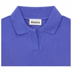 T-Shirt Polo Garçon Coton Bio | Bleu