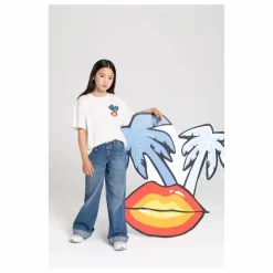 T-shirt Queen Coton Bio | Blanc cassé