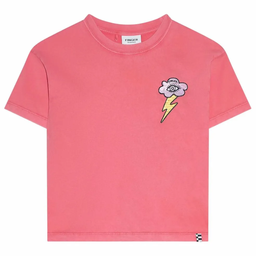 T-shirt Queen Coton Bio | Rouge cerise