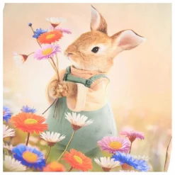 T-shirt Ragnhilde Bunny Rabbit Coton Bio | Beige