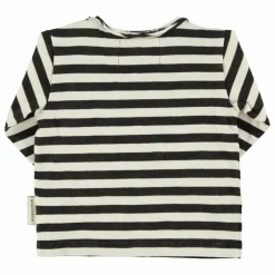 T-shirt Rayé Coton Bio | Ecru