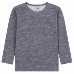 T-shirt Rayé Laine | Bleu marine