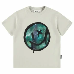 T-shirt Riley Drippy Mood Coton Bio | Gris