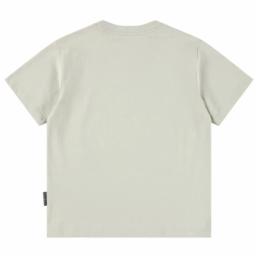 T-shirt Riley Drippy Mood Coton Bio | Gris